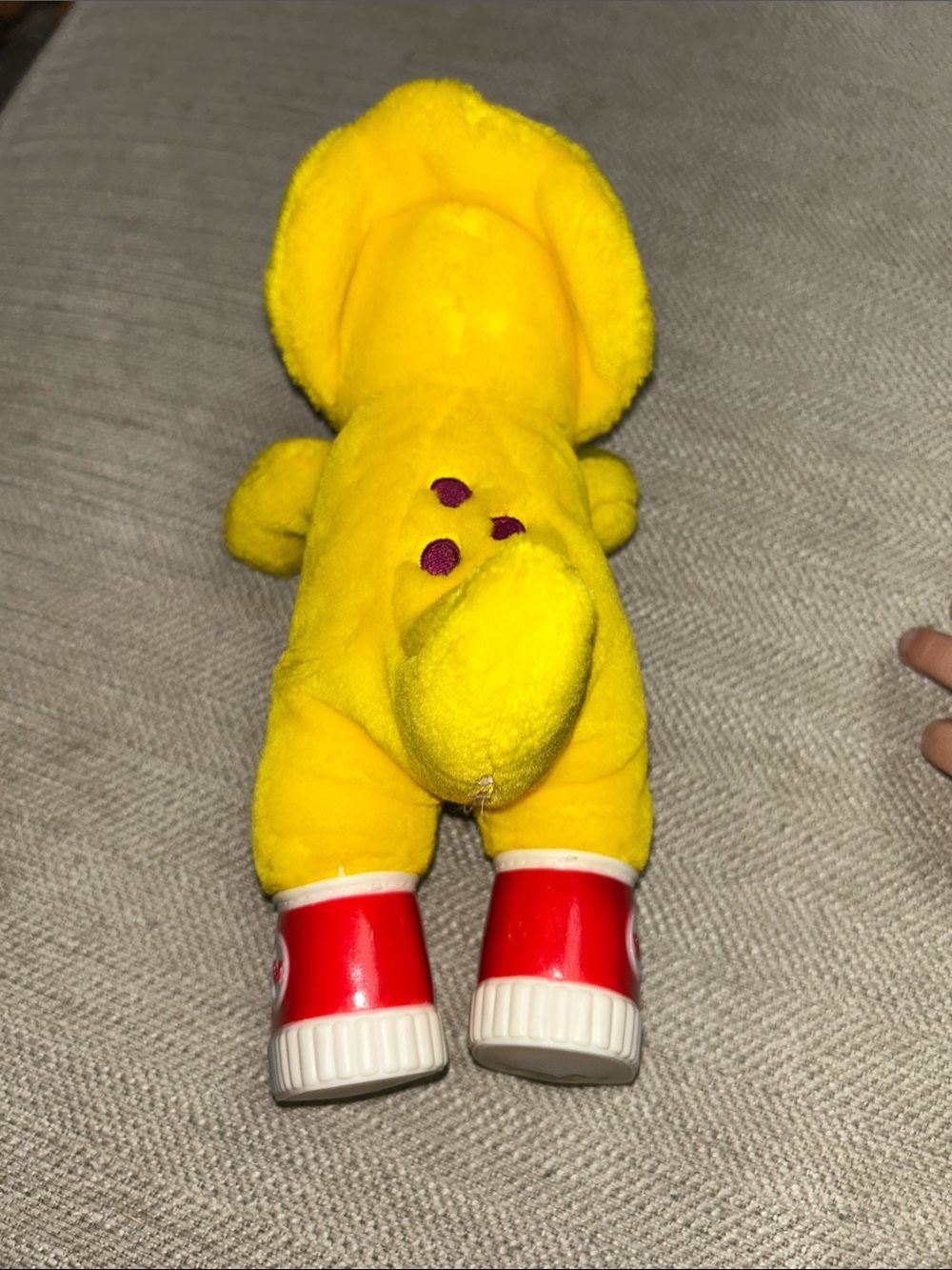 Vintage Barney BJ Yellow Dino Friend - Picture 3 of 3